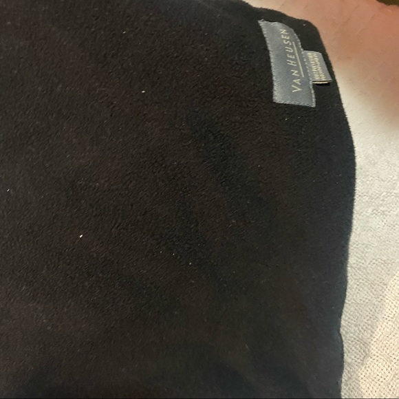 Van Heusen scarf pleated , very wide, black - Picture 3 of 4